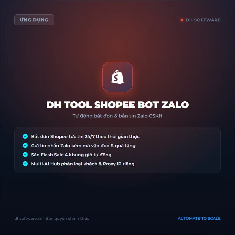 DH TOOL SHOPEE BOT ZALO