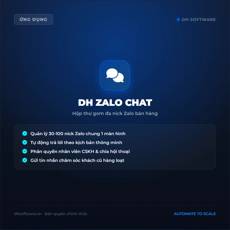 DH ZALO CHAT